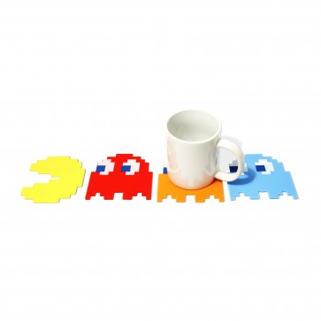 Pac Man Coasters
